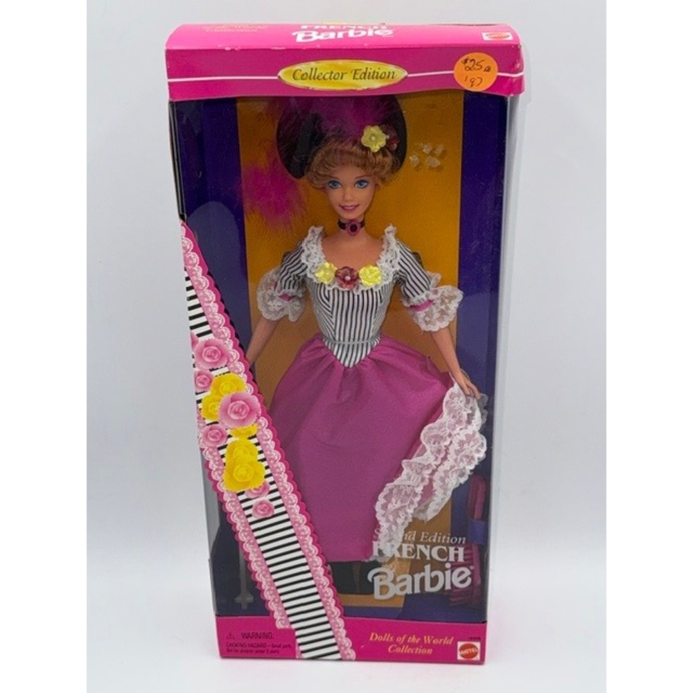 French Barbie 2nd Edition Dolls of the World 1996 Collector Edition 16499 NEW